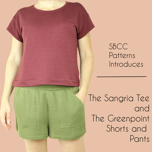 Introducing the Greenpoint Shorts and the Sangria Tee